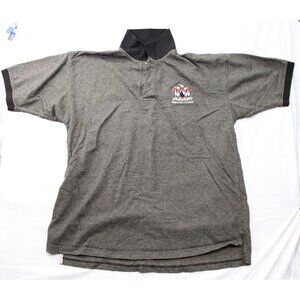 AMF Bowler Of The‎ Week Grey Polo Shirt XXL 100% Cotton